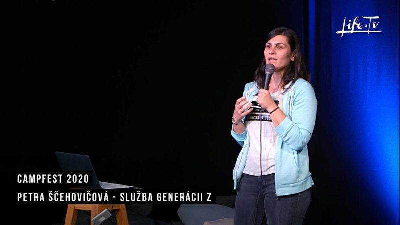 CampFest 2020 | Petra Ščehovičová - Služba generácii Z