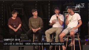 CampFest 2019 | LCH LIVE & Ján Buc - Krok vpred bolo dobré rozhodnutie