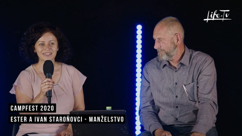 CampFest 2020 | Ester a Ivan Staroňovci - Manželstvo