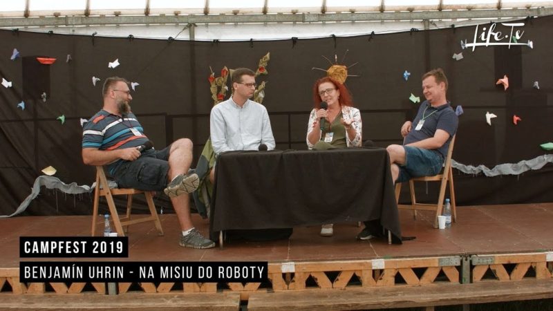 CampFest 2019 | Benjamín Uhrin - Na misiu do roboty